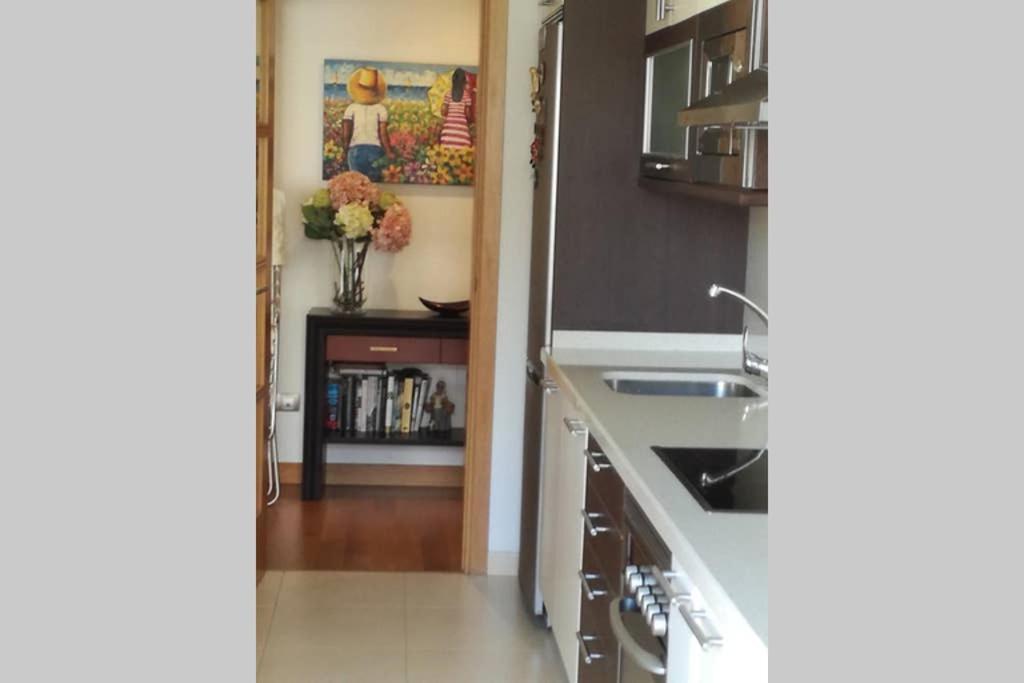 Apartamento Sanxenxo, 30 Metros Playa, Centrico. Dış mekan fotoğraf